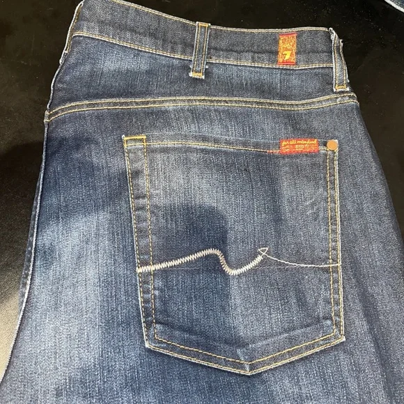BRAND NEW!!! Mens 7 for all mankind “the straight” jeans - Picture 3 of 4